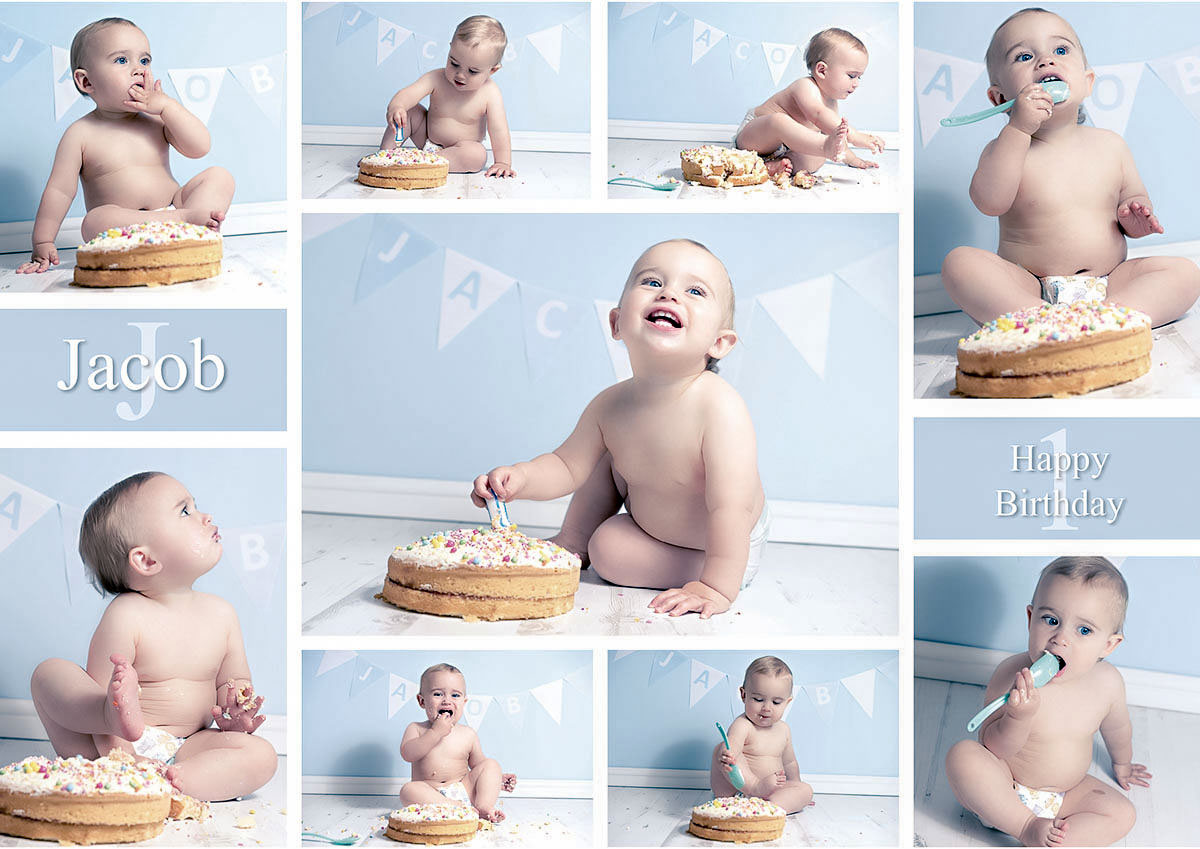 Connect Photography | cake-smash photography | Runcorn